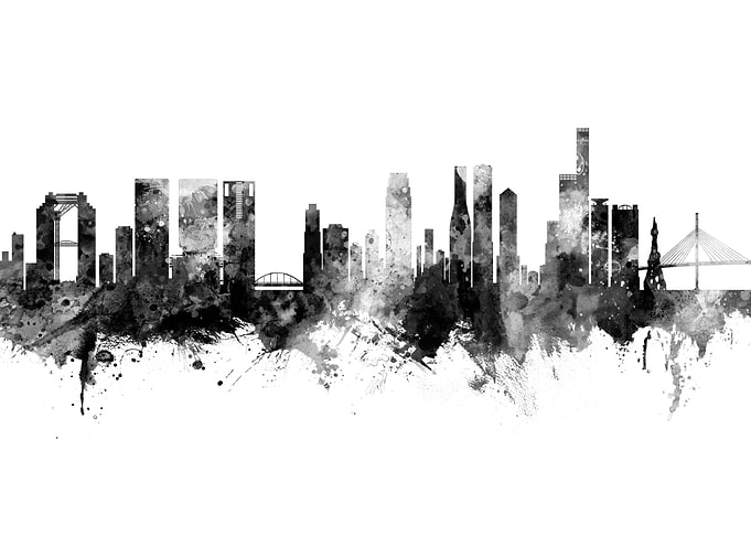 Osaka Skyline Japan