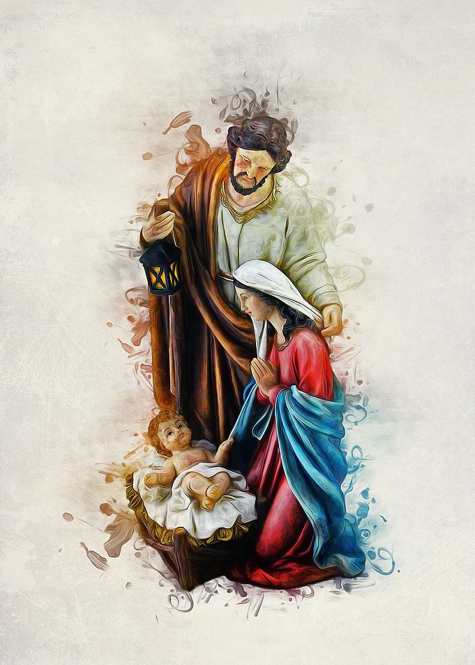 Joseph Mary and Jesus