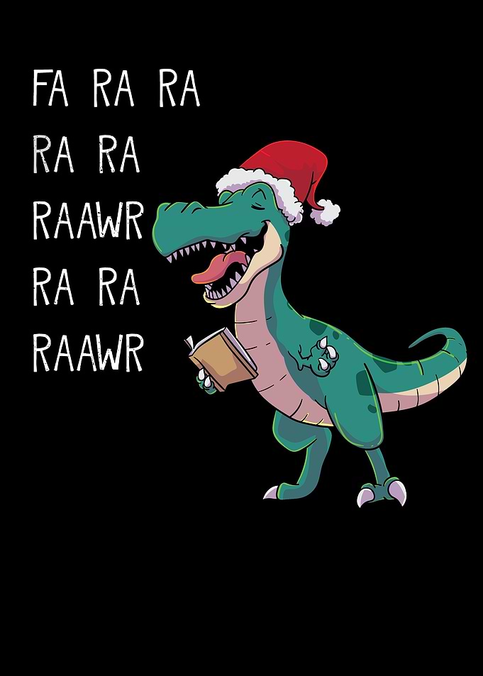 Christmas TRex