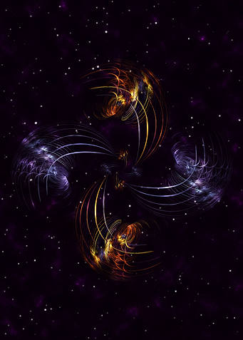 Colourful vortex