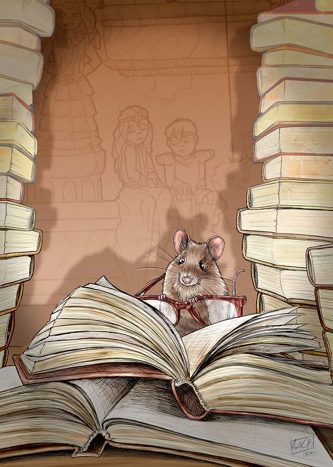Library mouse