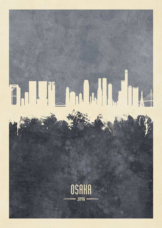 Osaka Skyline Japan
