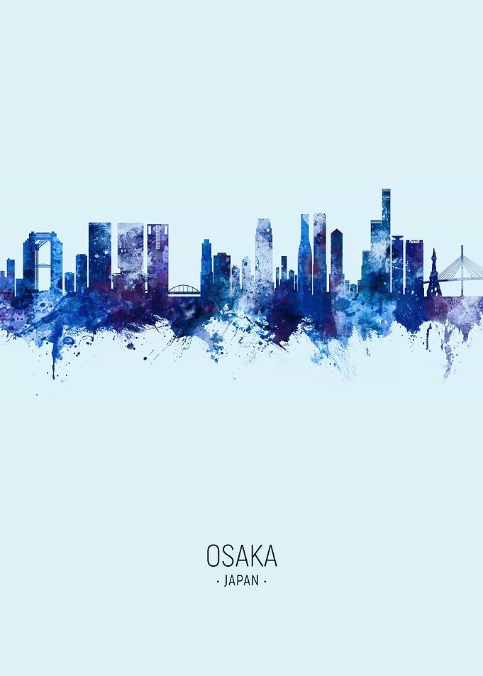 Osaka Skyline Japan