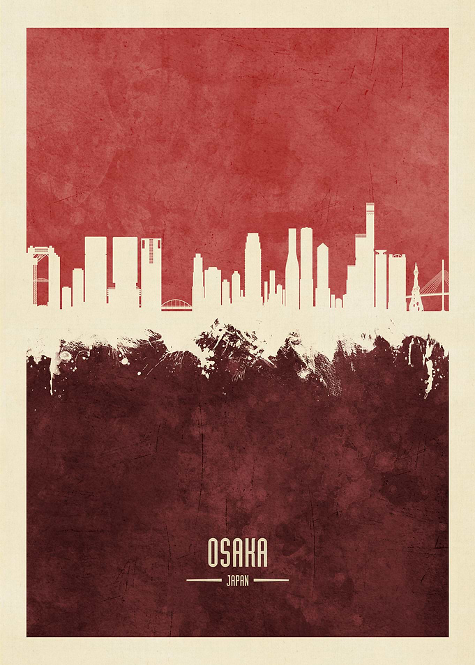Osaka Skyline Japan