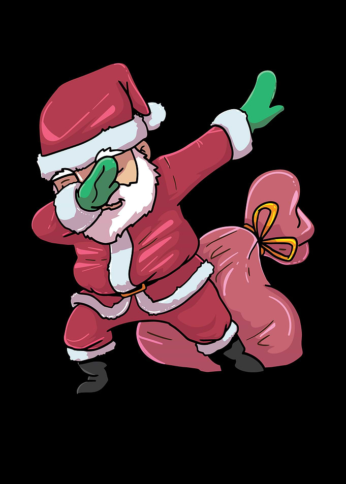 Dabbing Santa