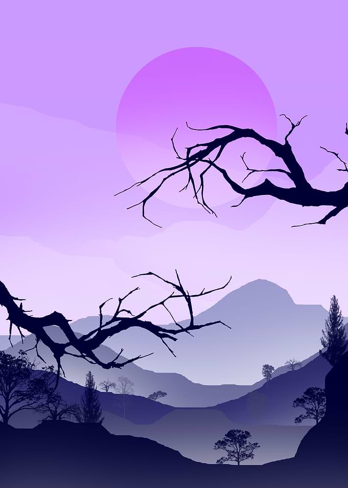 Dark Blue View