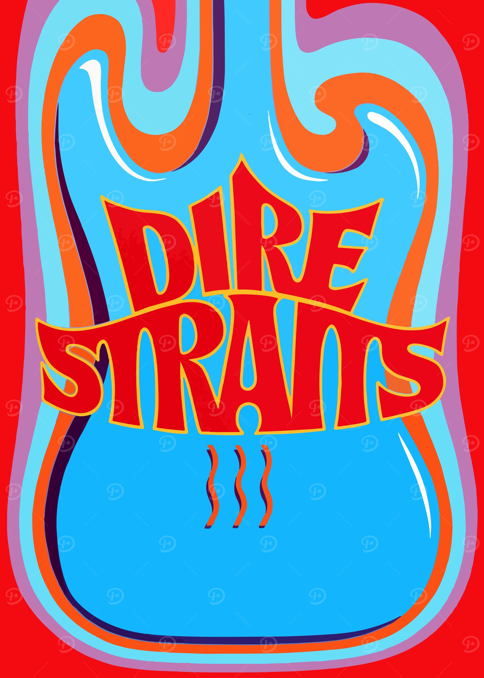 Dire Straits Poster