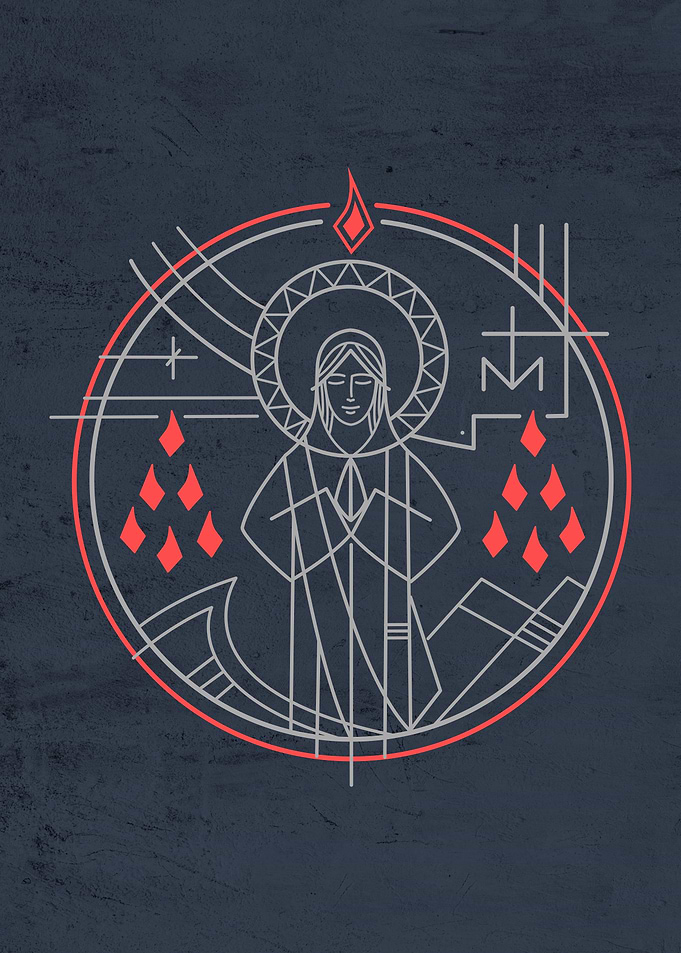 Virgin Mary at Pentecost