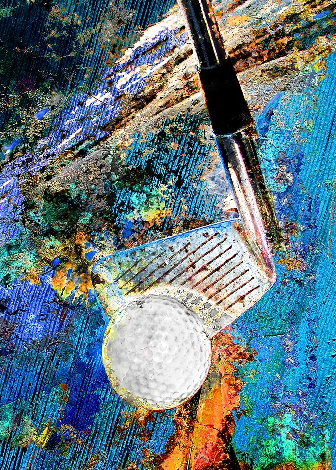 Golf art print work 12