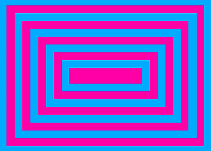 Blue and Purple Rectangles