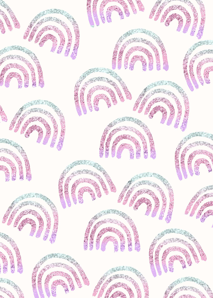 Unicorn Glitter Rainbow 1