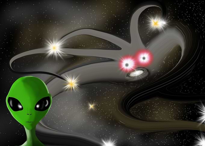 Alien and Monster