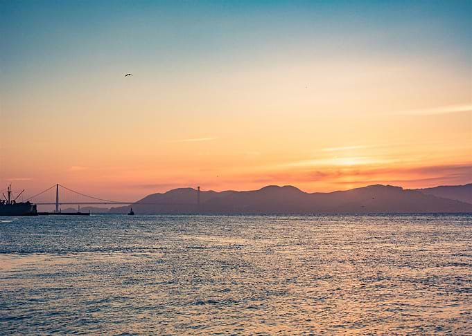 Sunset with Ocean