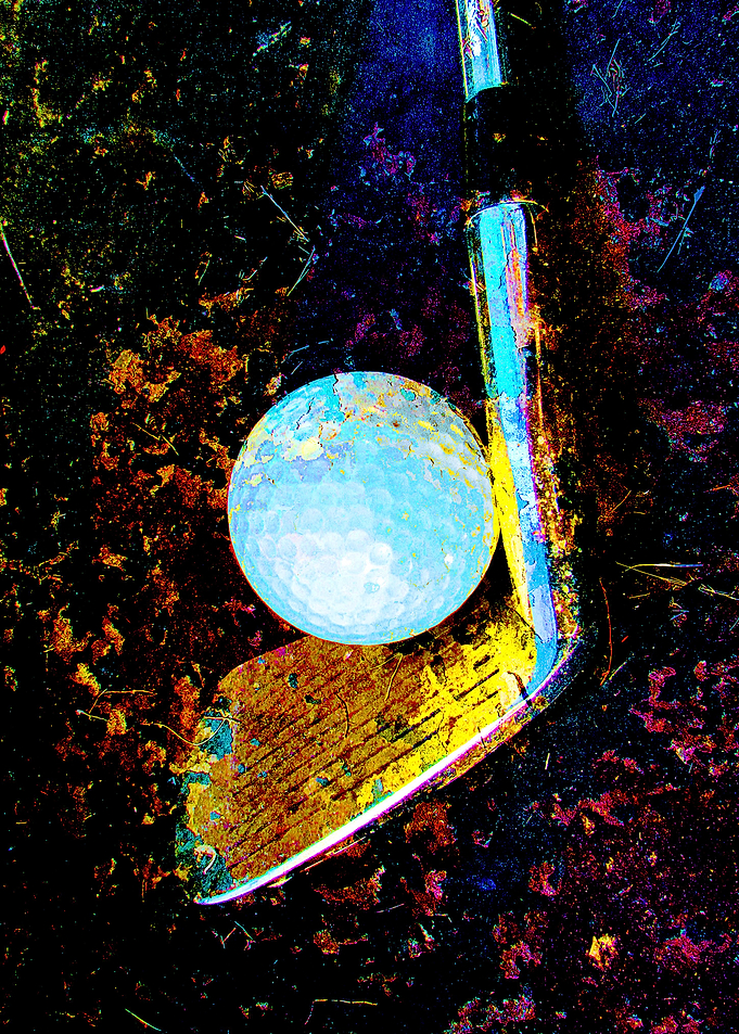 Golf art print work 6