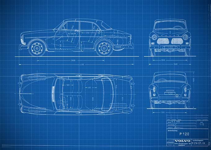 VOLVO P120 1966