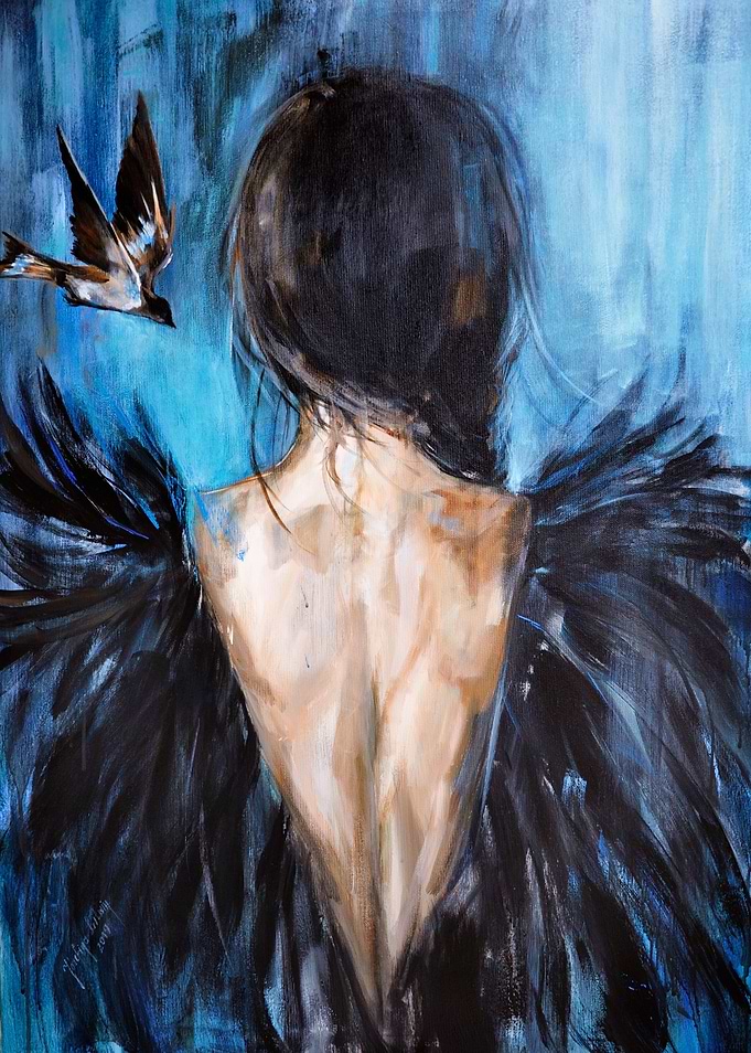 Lady Bird modern artwork