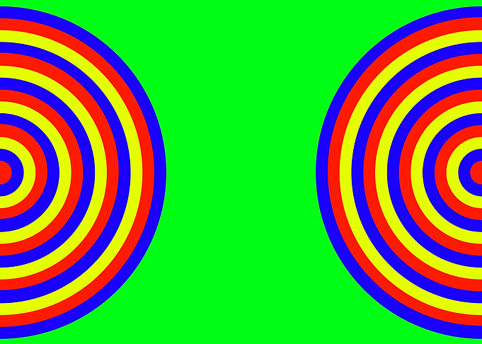 SemiCircles on Green