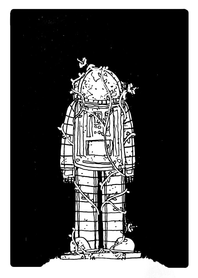Astronaut polaroid 9