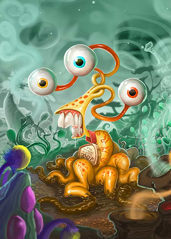 alien mascot