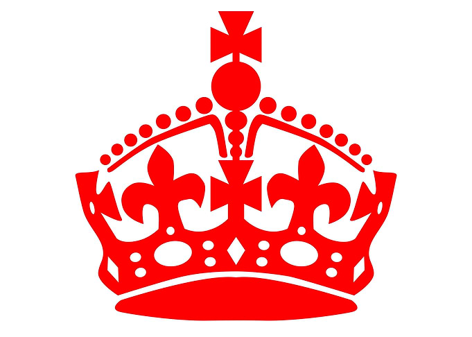 Stay Calm Crown