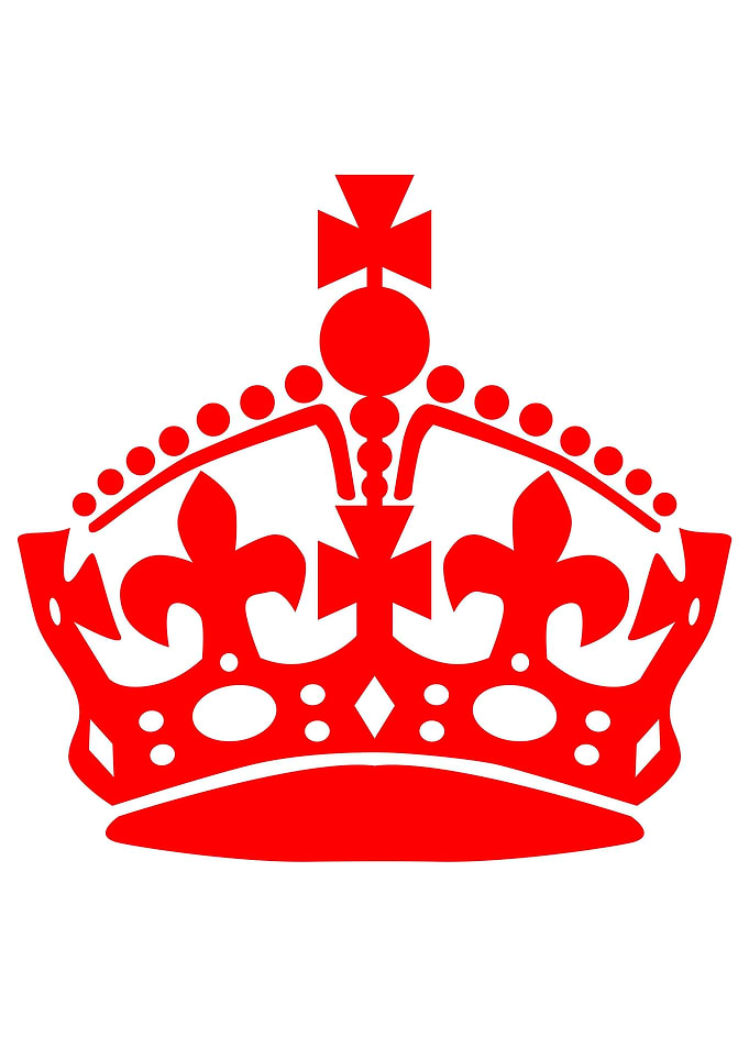 Stay Calm Crown