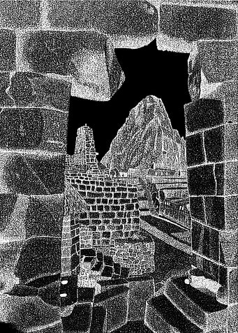 Machu Picchu Black