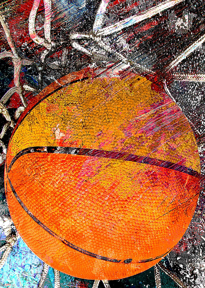 Basketball art print 6