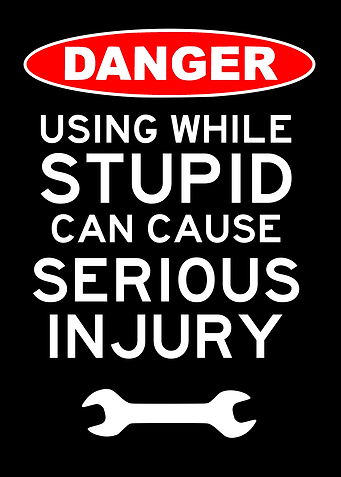 DANGER Funny Garage