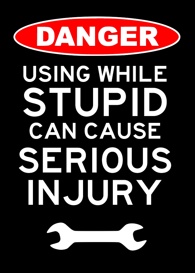 DANGER Funny Garage