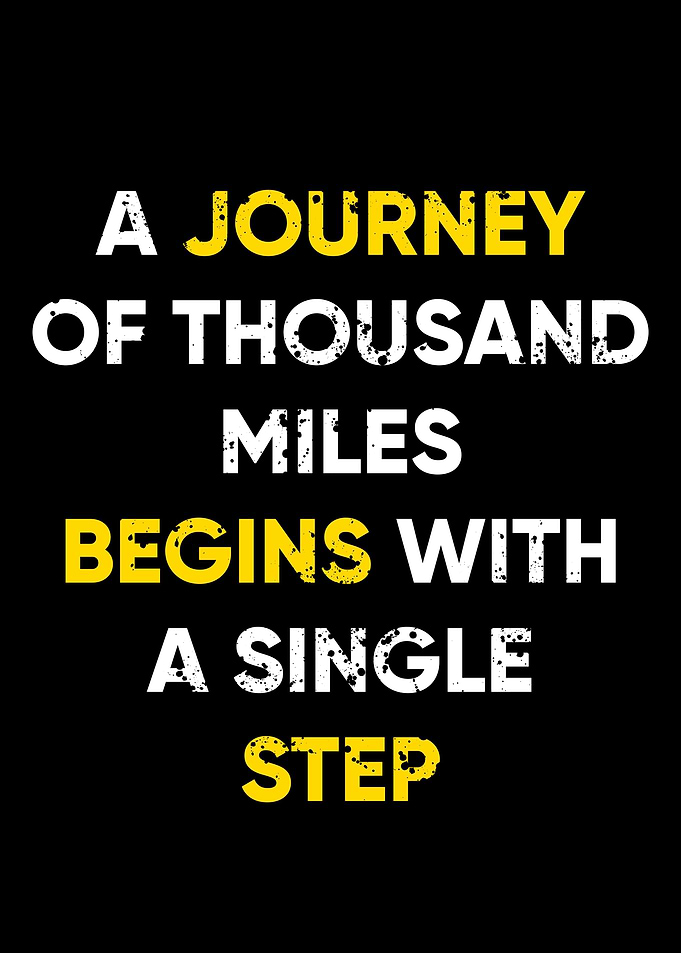 Motivational Quote step