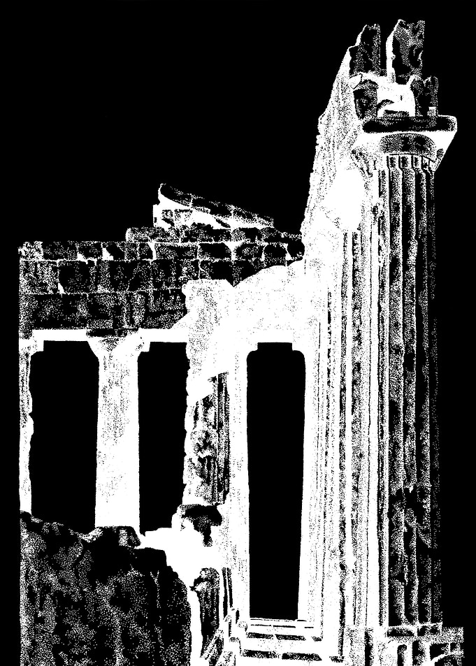 Acropolis Atenas Dark