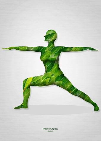 Warrior 2 pose