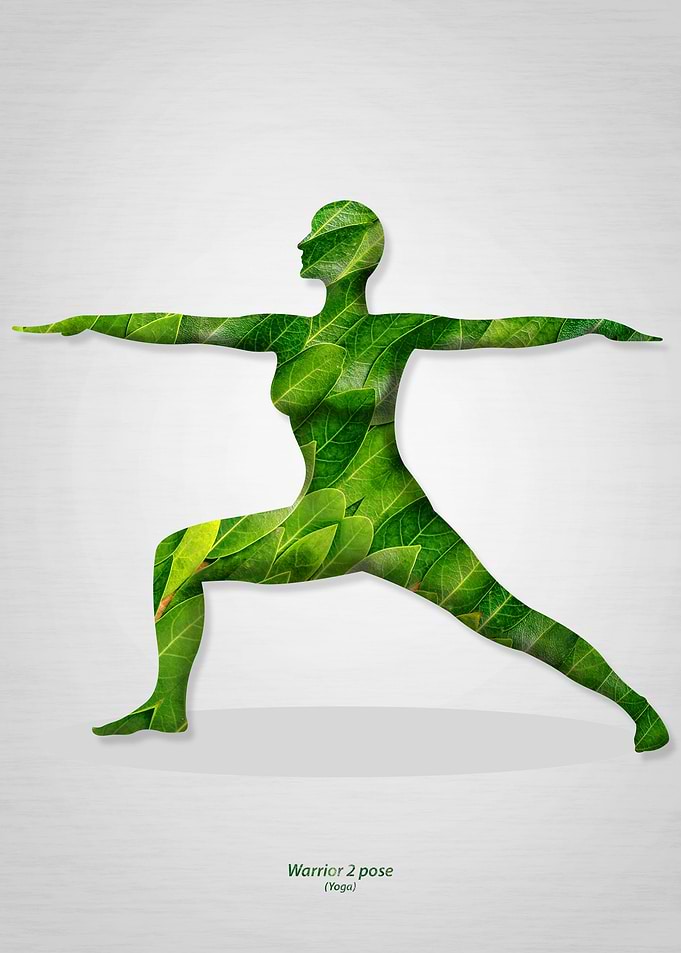 Warrior 2 pose
