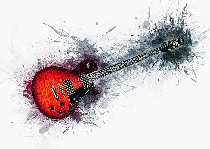 Electric Guitar Art