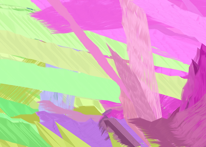 abstract stroke drawing