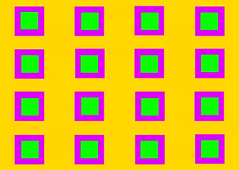Purple and Green Squares