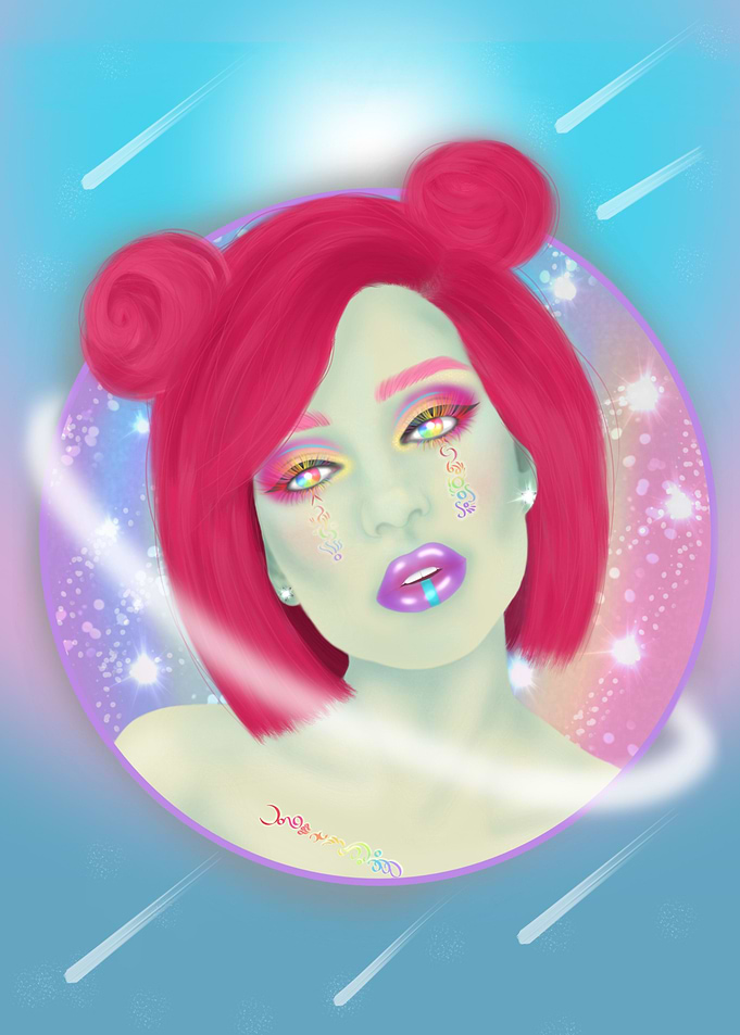 Rainbow Alien