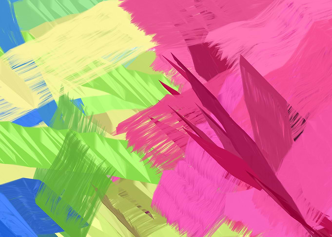 abstract stroke drawing