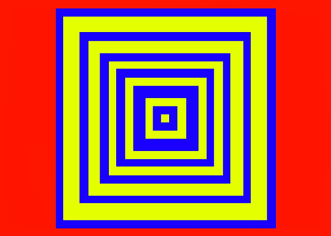 Pyramid of Squares