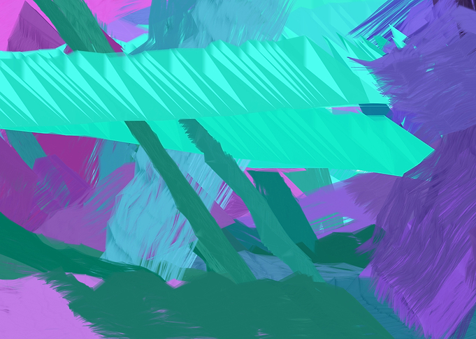 abstract stroke drawing