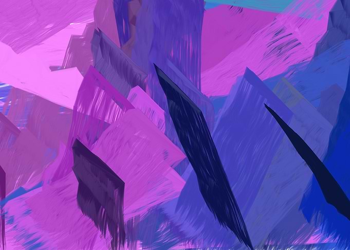 abstract stroke drawing