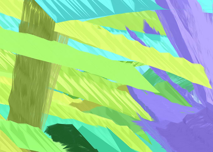 abstract stroke drawing