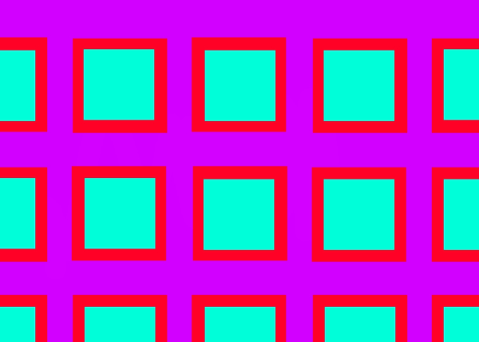 Squares on Purple