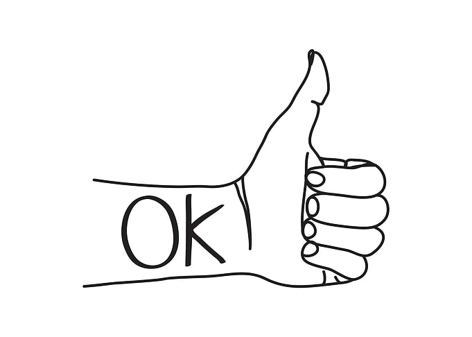 Thumbs Up Ok
