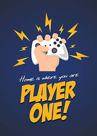 Gaming Gamer Player One