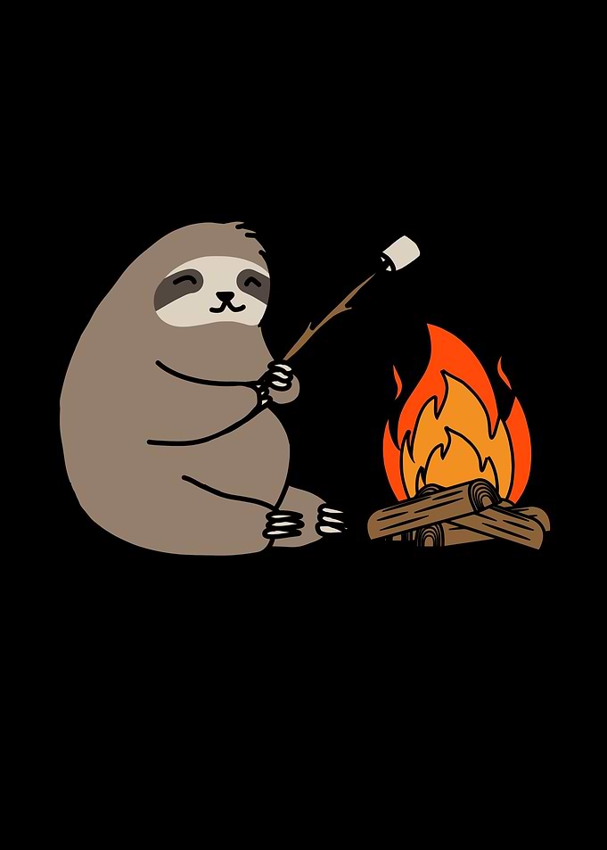 Sloth Campfire