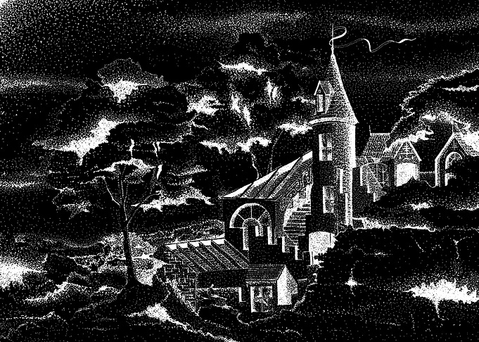 Antiguo Paisaje Dark