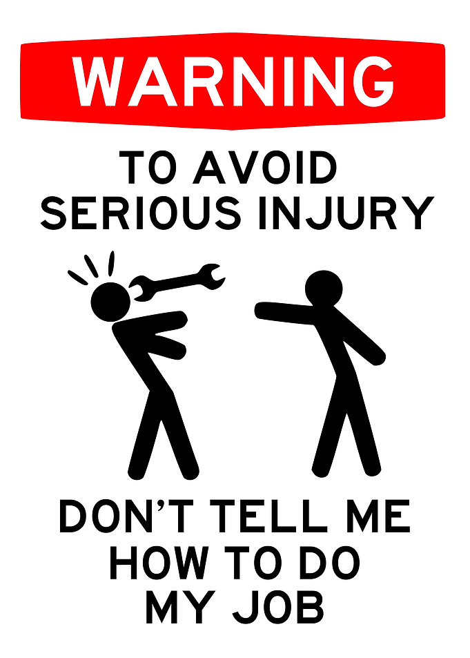WARNING Funny Garage