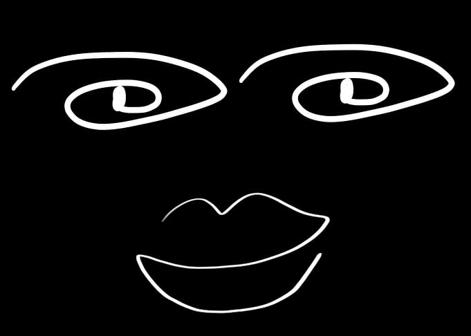 Scribbles 10 Black