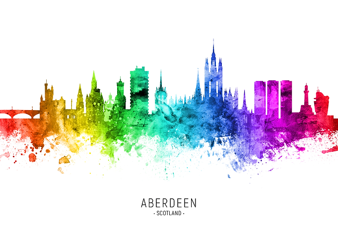 Aberdeen Skyline Scotland